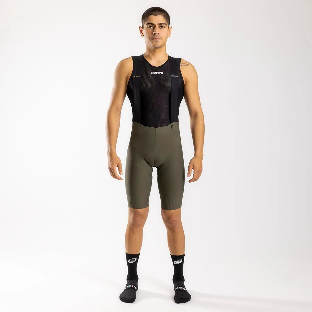 Men's Apex Elite Bib Shorts (Olive)