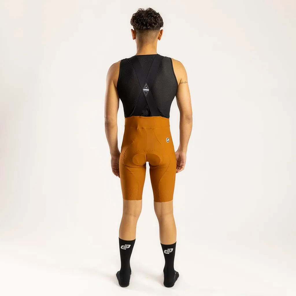 Men's Apex Elite Bib Shorts (Rust)