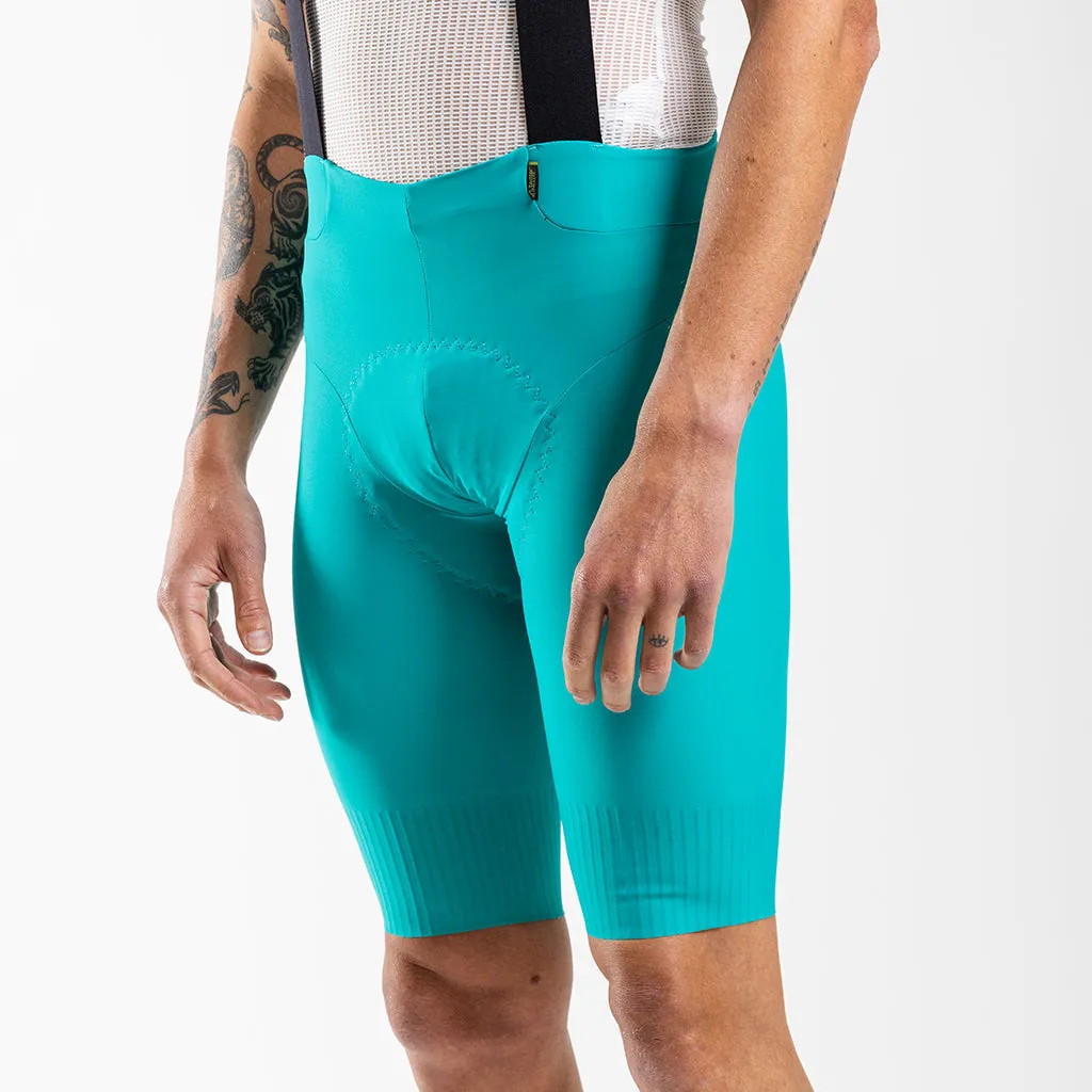 Men's Apex Elite Bib Shorts (Teal)
