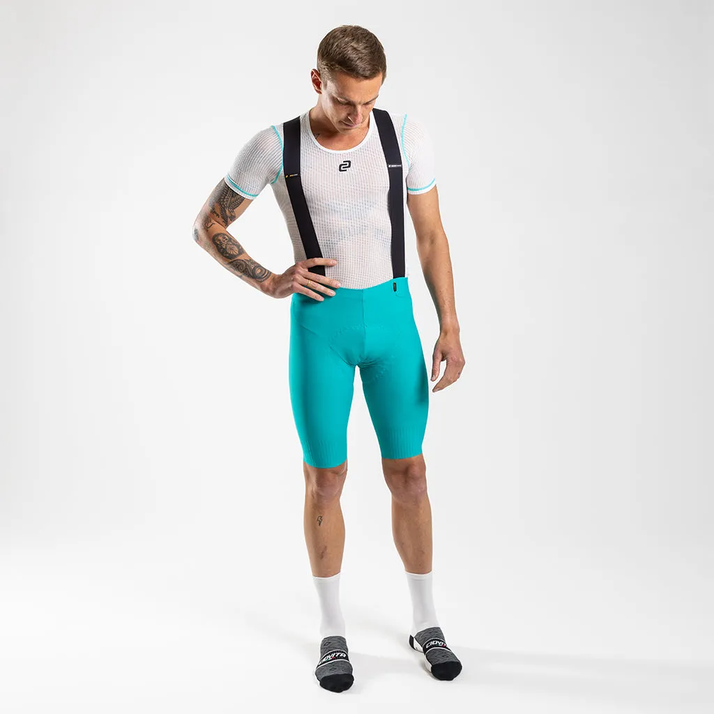 Men's Apex Elite Bib Shorts (Teal)