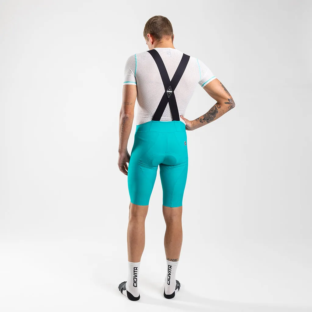 Men's Apex Elite Bib Shorts (Teal)