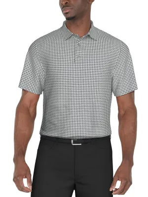 Men's Regimental Geo Print Golf Polo