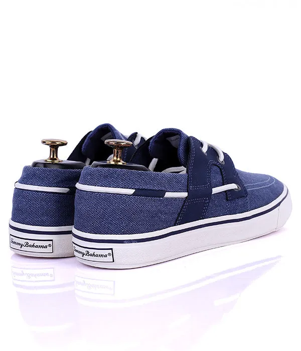 Mens Tommy Bahama stripes ankle boat sneakers