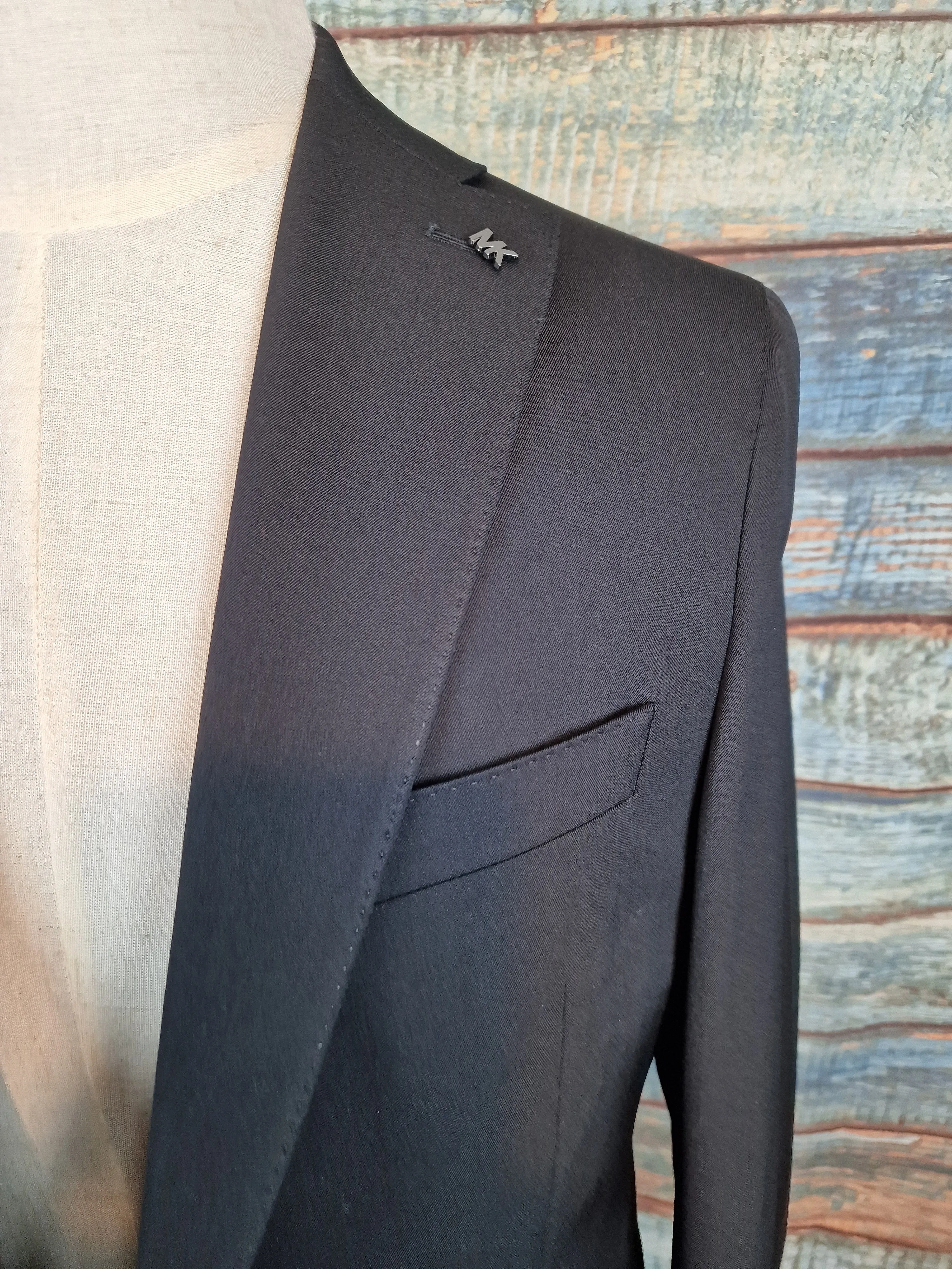 MICHAEL KORS Black Travel Blazer