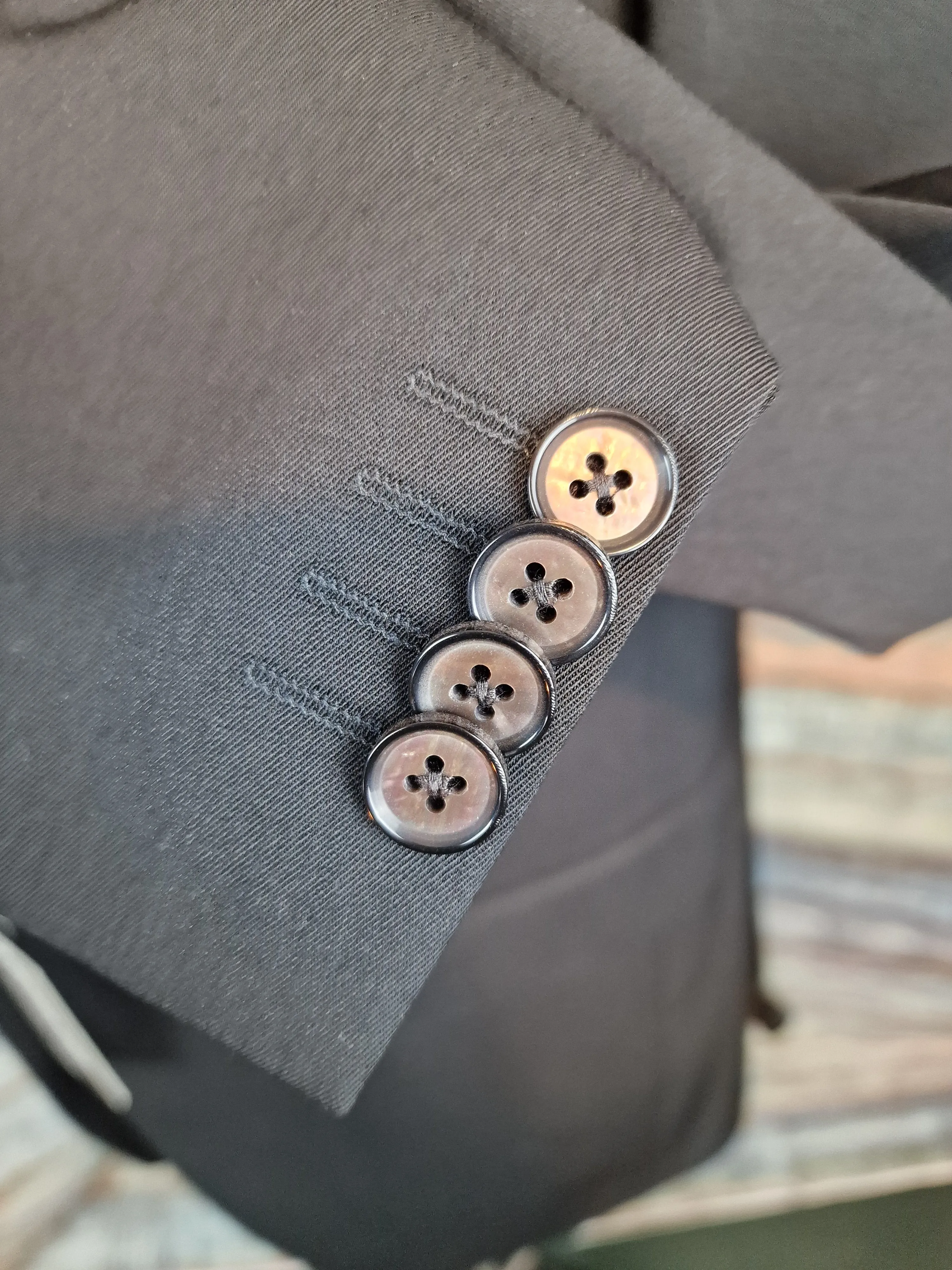 MICHAEL KORS Black Travel Blazer