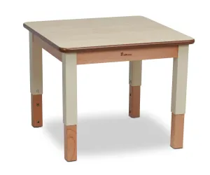 Millhouse Small Square Table - Height Adjustable