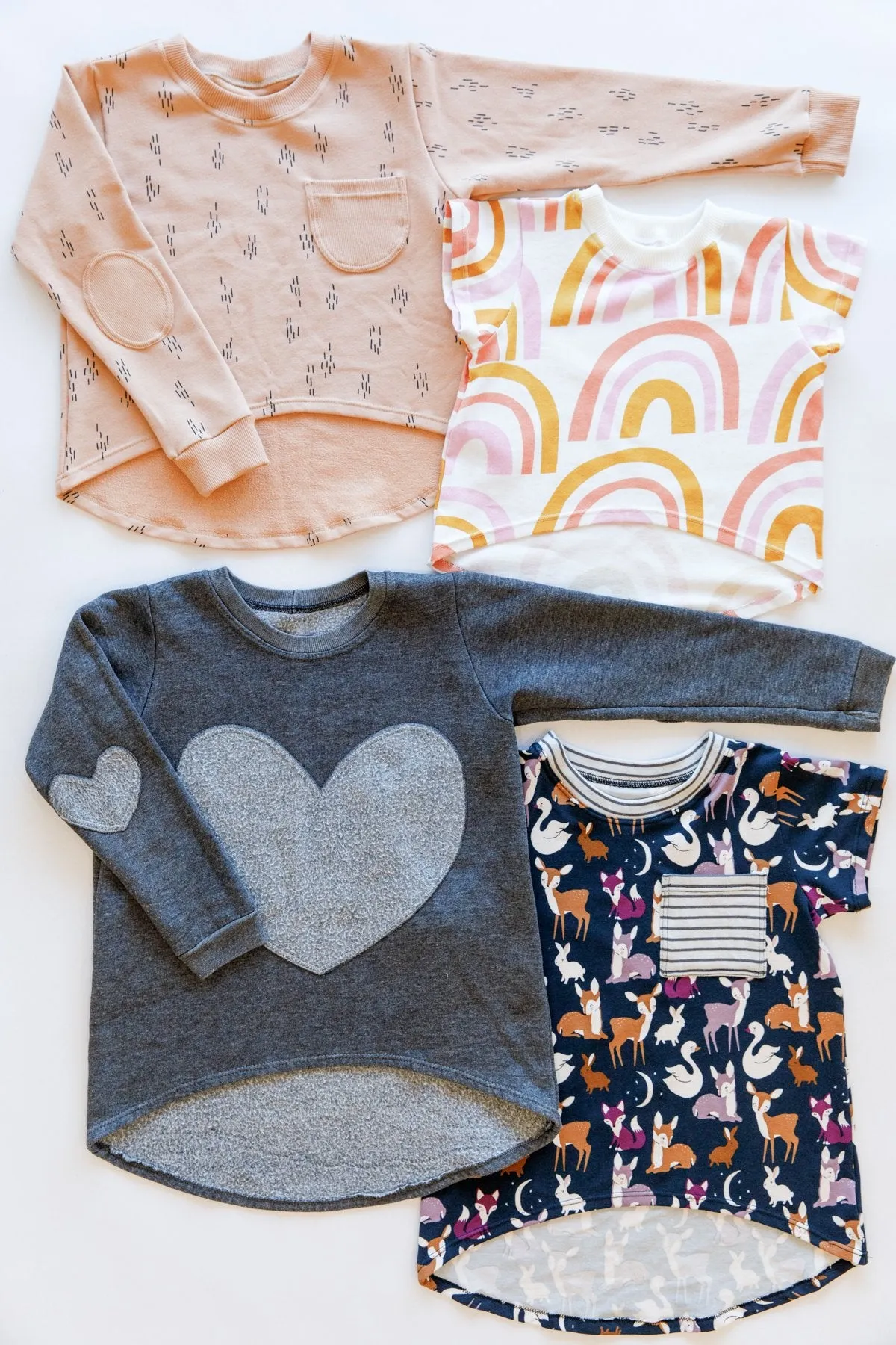 Mini Briar sweater and tee pattern