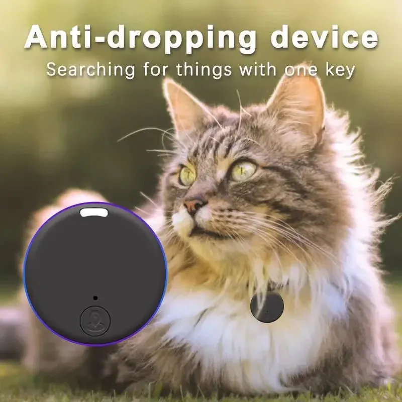 Mini GPS Bluetooth Tracker – Anti-Lost Device for Pets, Kids, Bags, and Wallets
