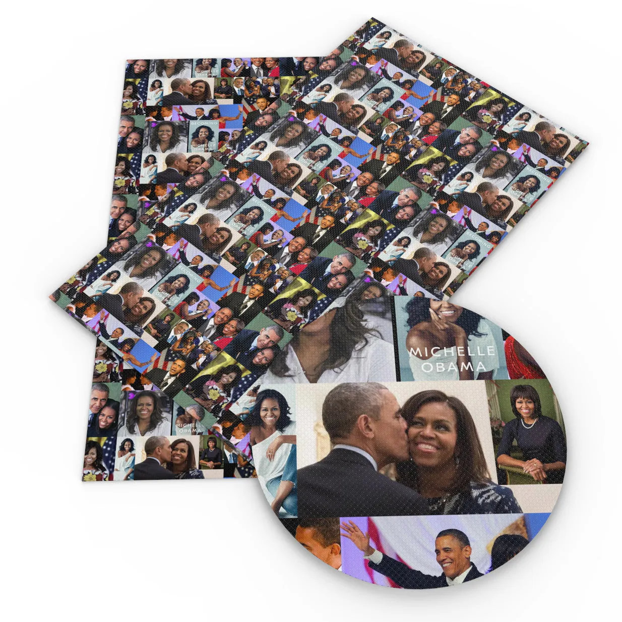 Movie Star Theme Printed Fabric