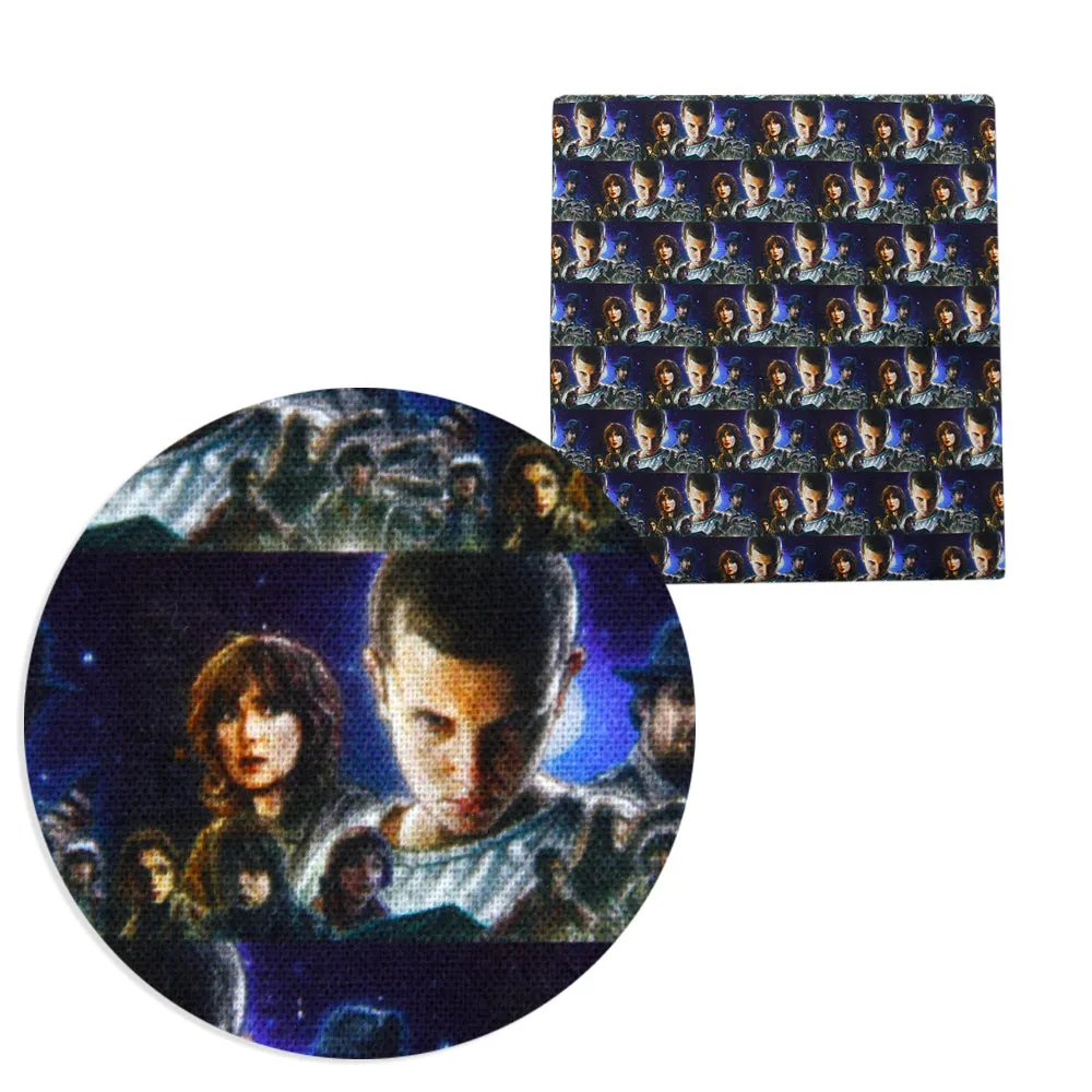 Movie Theme Printed Fabric