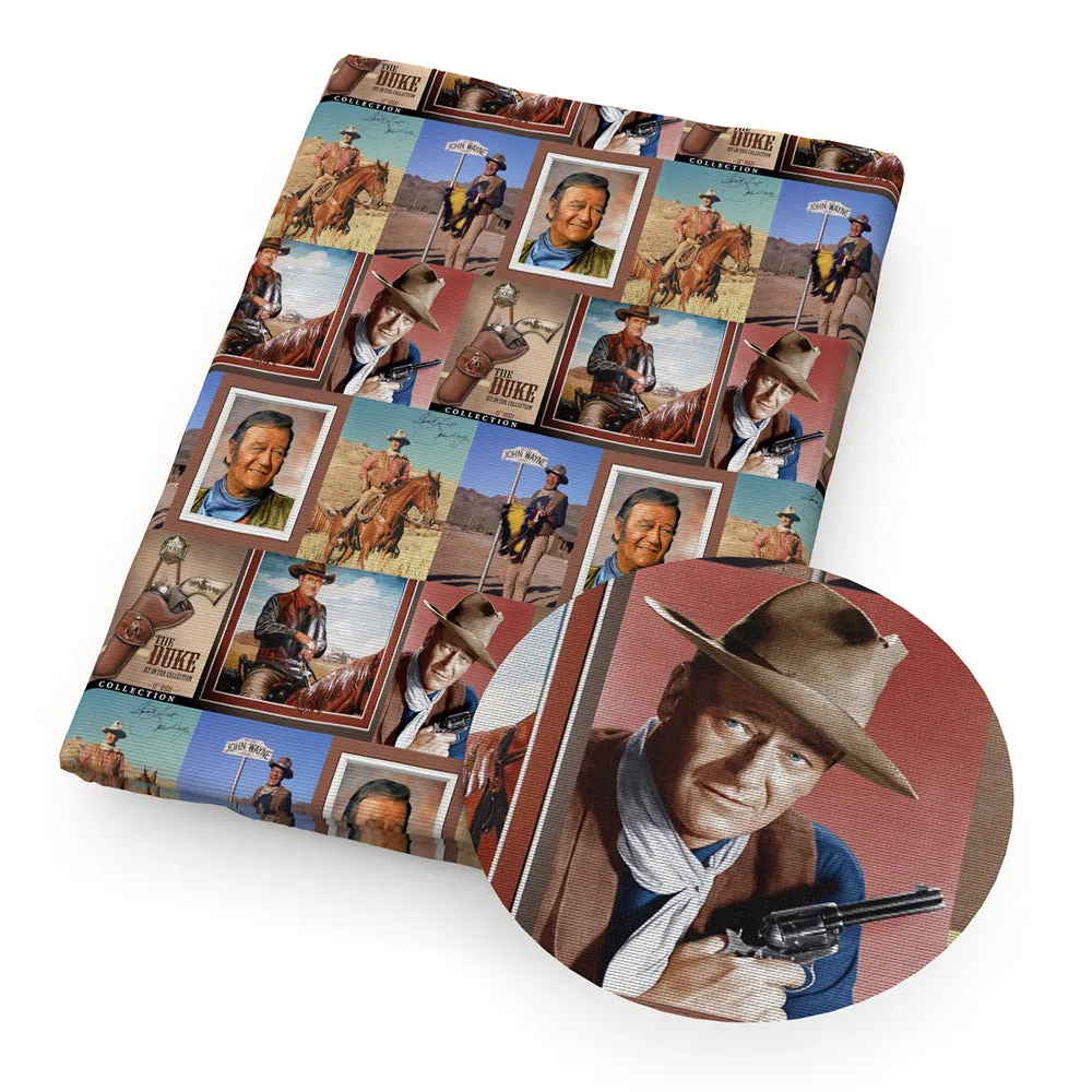 Movie Theme Printed Fabric