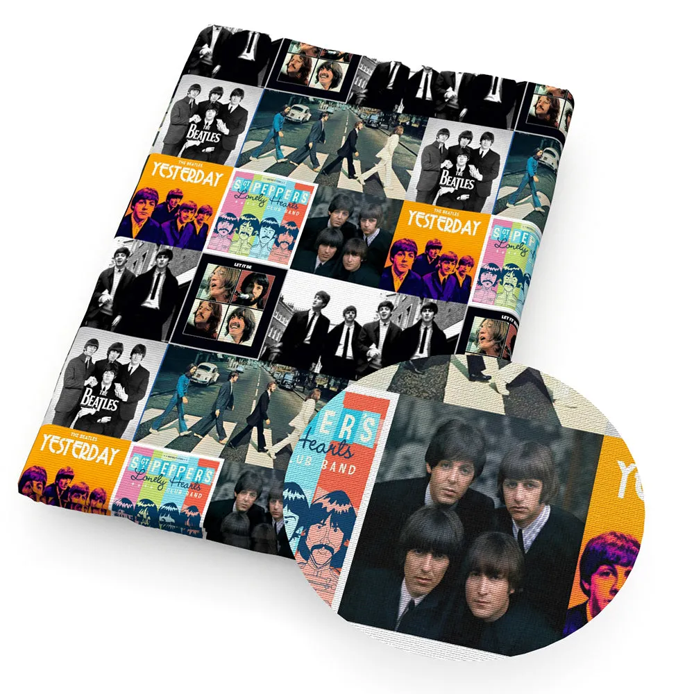 Movie Theme Printed Fabric