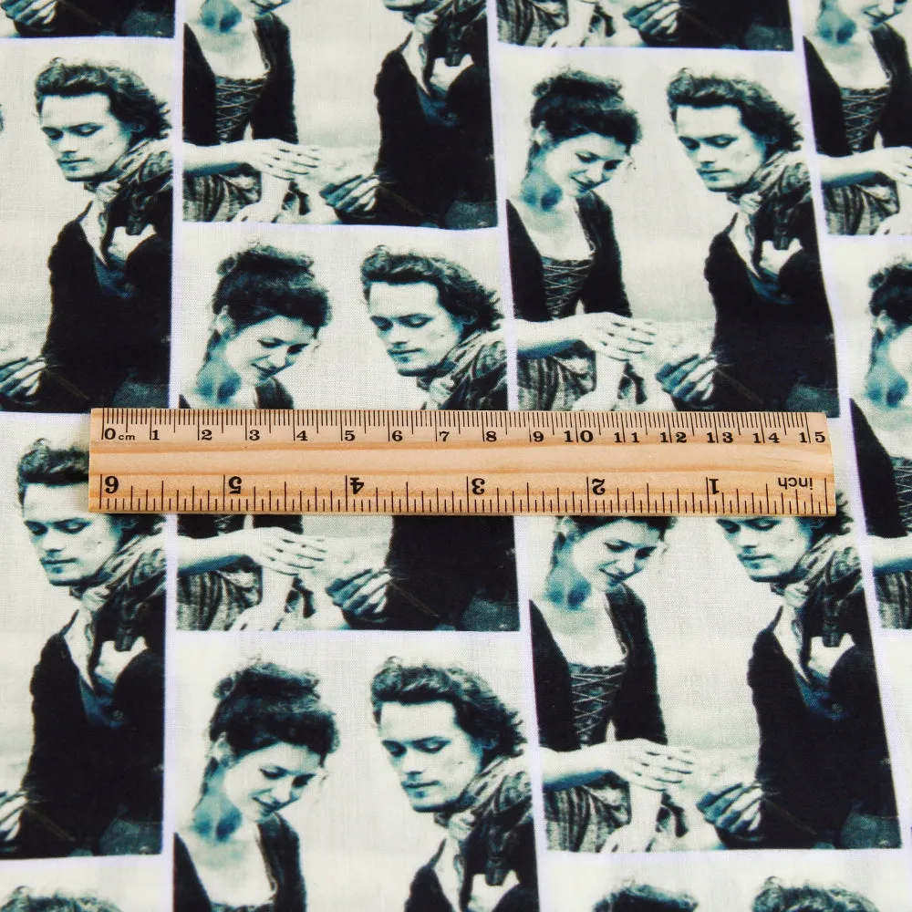 Movie Theme Printed Fabric