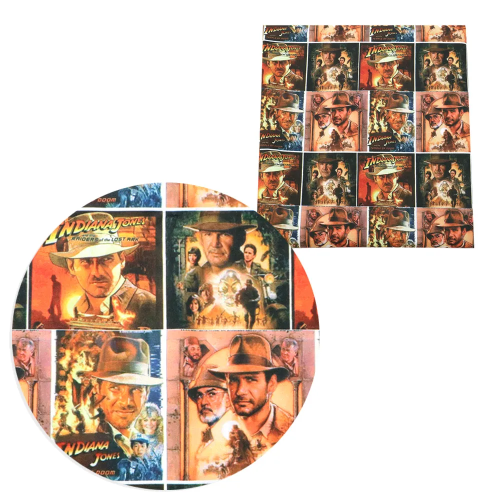 Movie Theme Printed Fabric