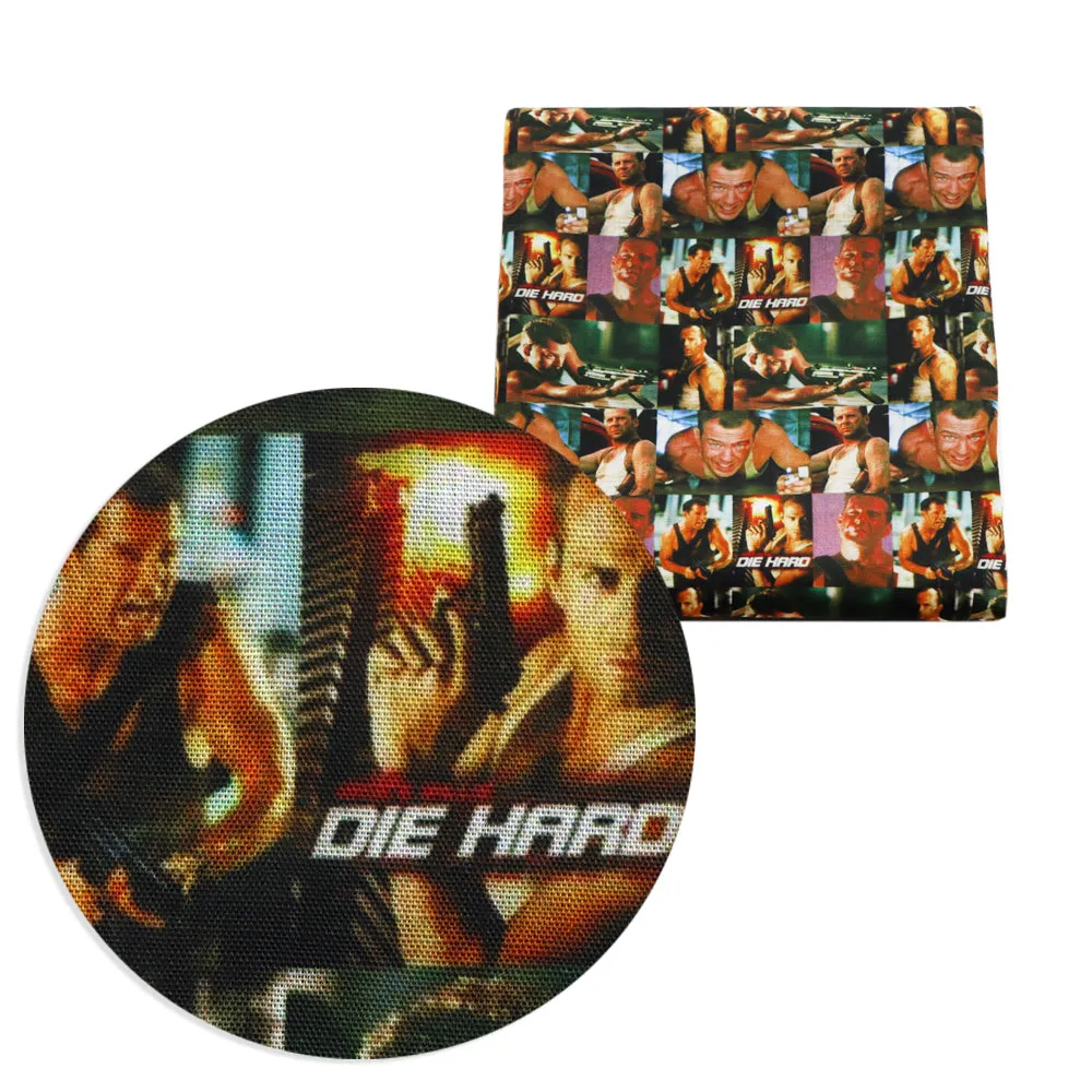 Movie Theme Printed Fabric