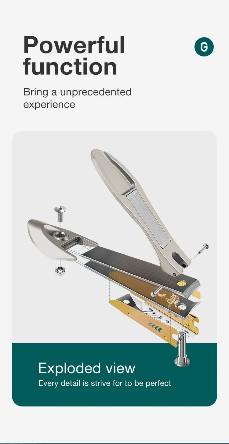 MR.GREEN™ Anti Splash Smart Nail Clippers