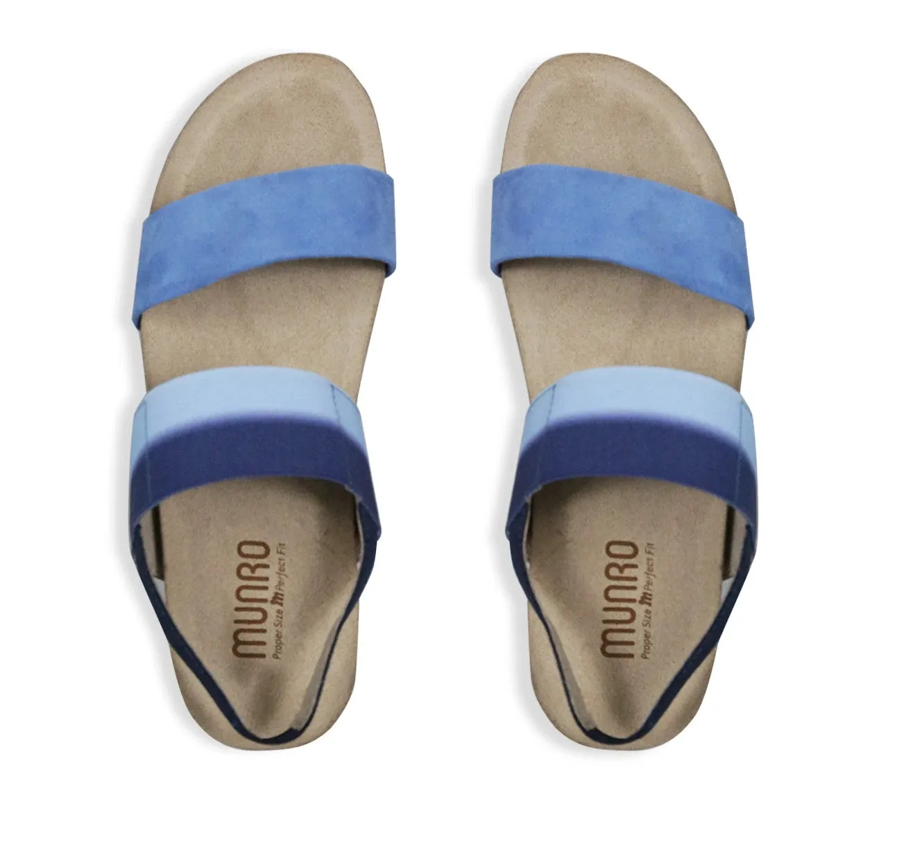 Munro Women's  Pisces Sandal - Blue Combo