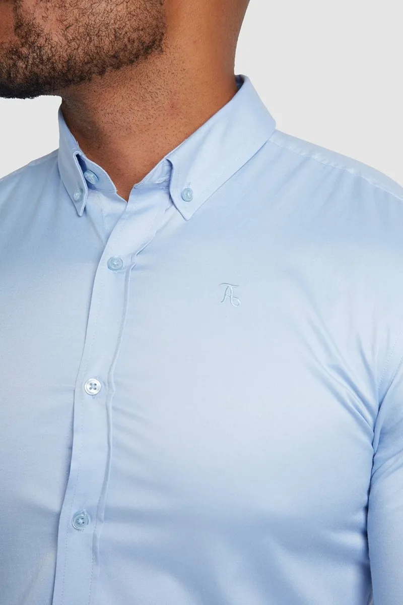 Muscle Fit Signature Shirt 2.0 in Blue