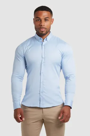 Muscle Fit Signature Shirt 2.0 in Blue
