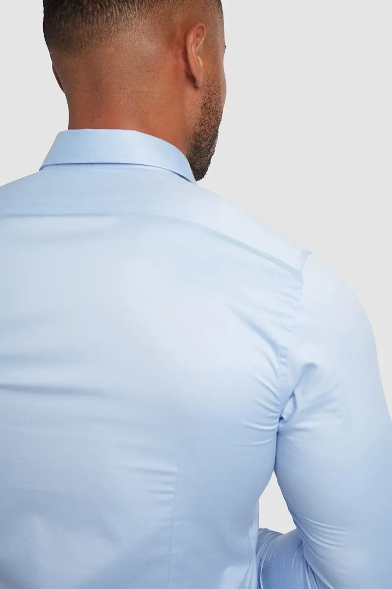 Muscle Fit Signature Shirt 2.0 in Blue