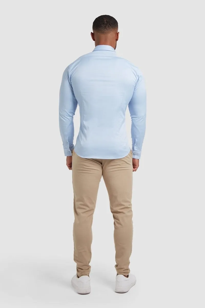 Muscle Fit Signature Shirt 2.0 in Blue