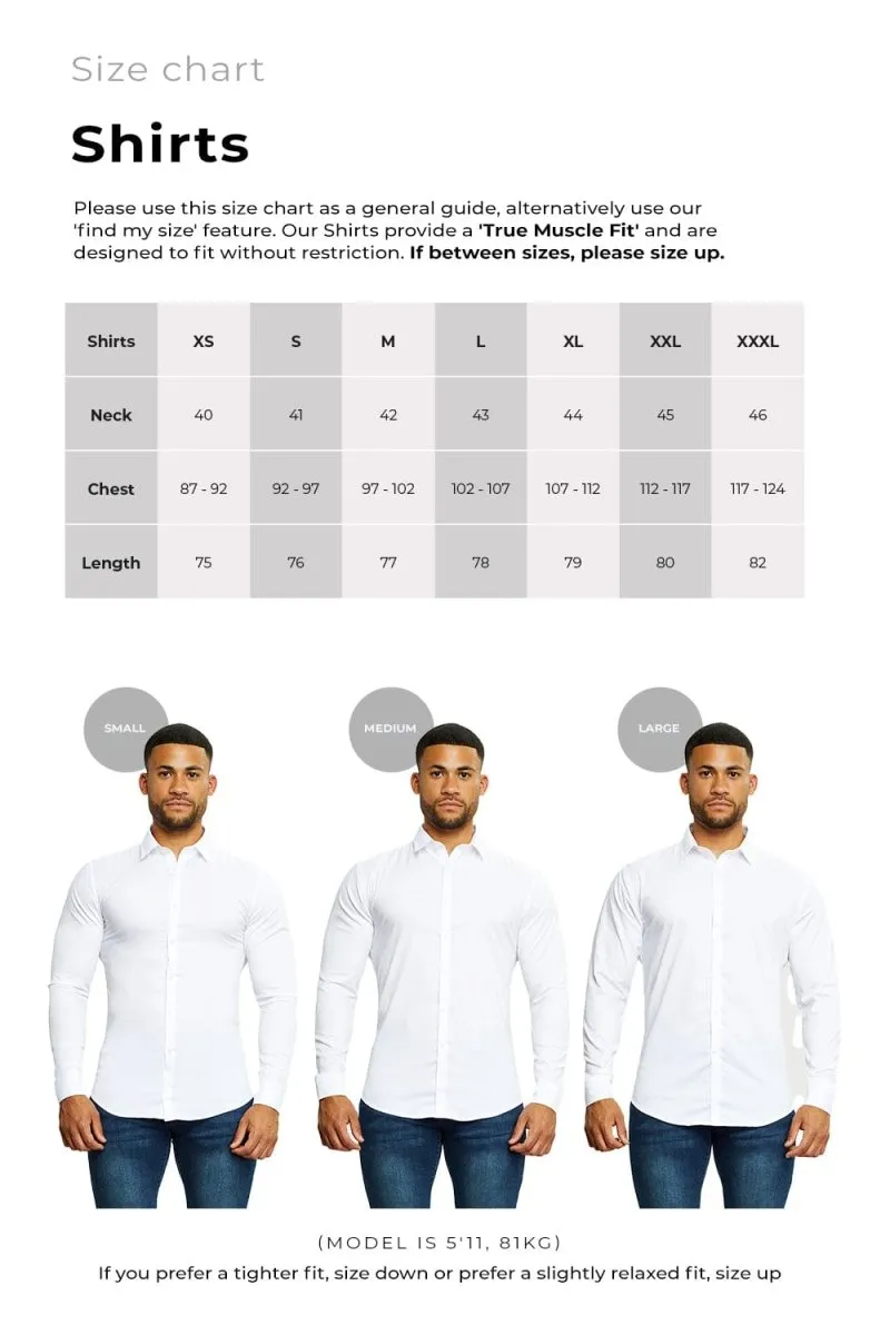 Muscle Fit Signature Shirt 2.0 in Blue