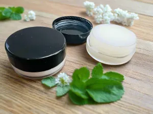 New 2 Pack Salty Girl Co. All Natural Honey Mint Lip Balm! Hydrating & Nourishing