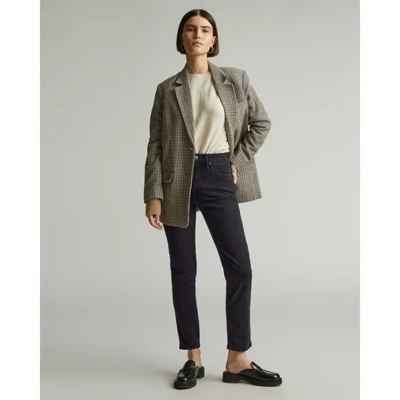 NEW Everlane Jeans/Original Cheeky® Jean Women's Black Size 28 Eco- Friendly