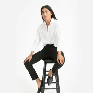 NEW Everlane Jeans/Original Cheeky® Jean Women's Black Size 28 Eco- Friendly