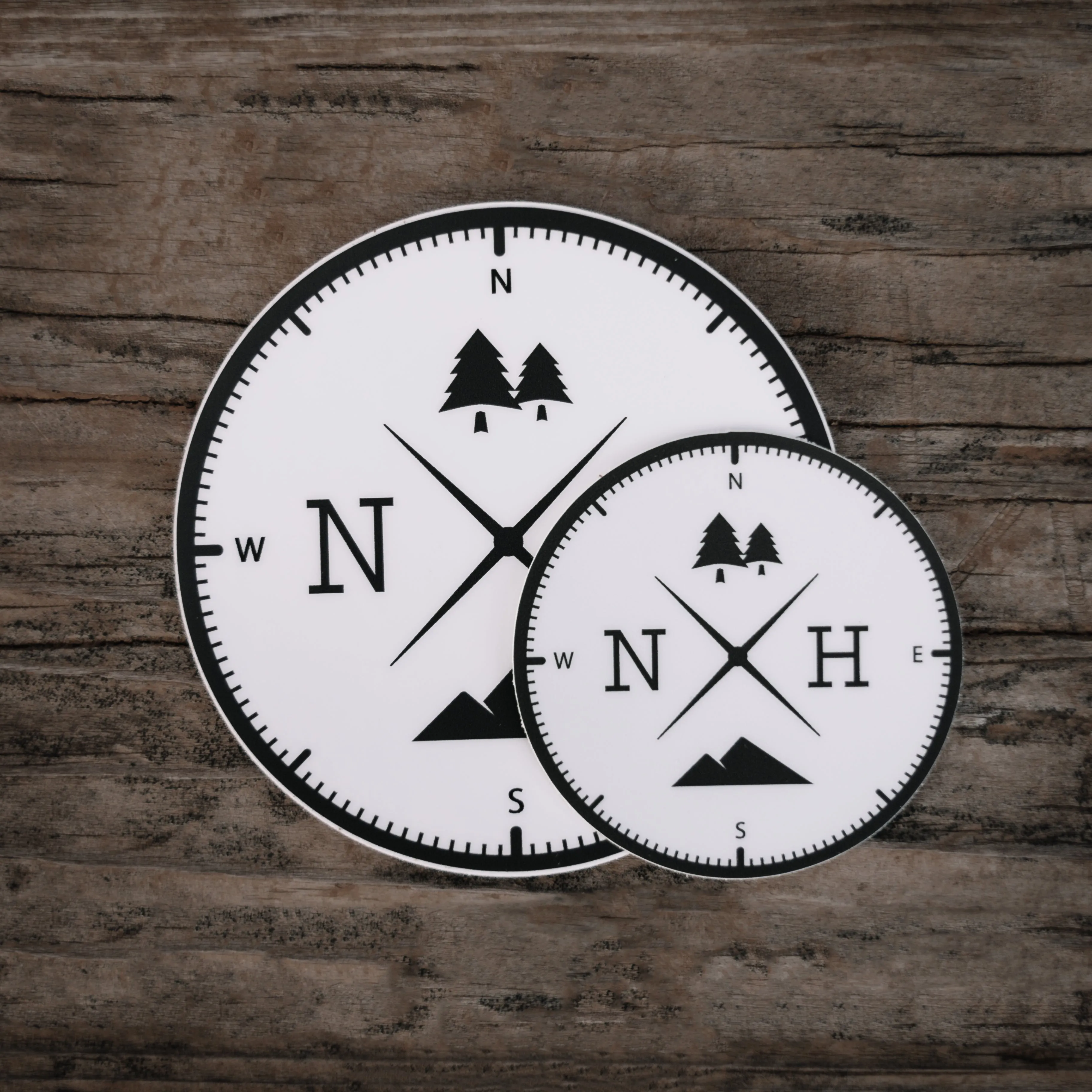NH Compass Sticker | Mini