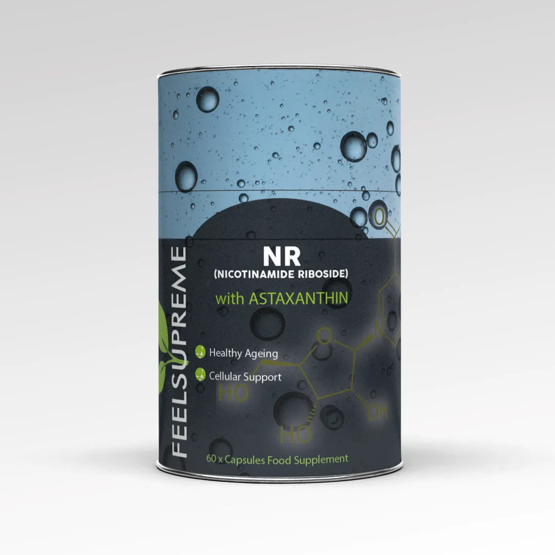 Nicotinamide Riboside with Astaxanthin – NAD  Booster (60 x 250mg caps)