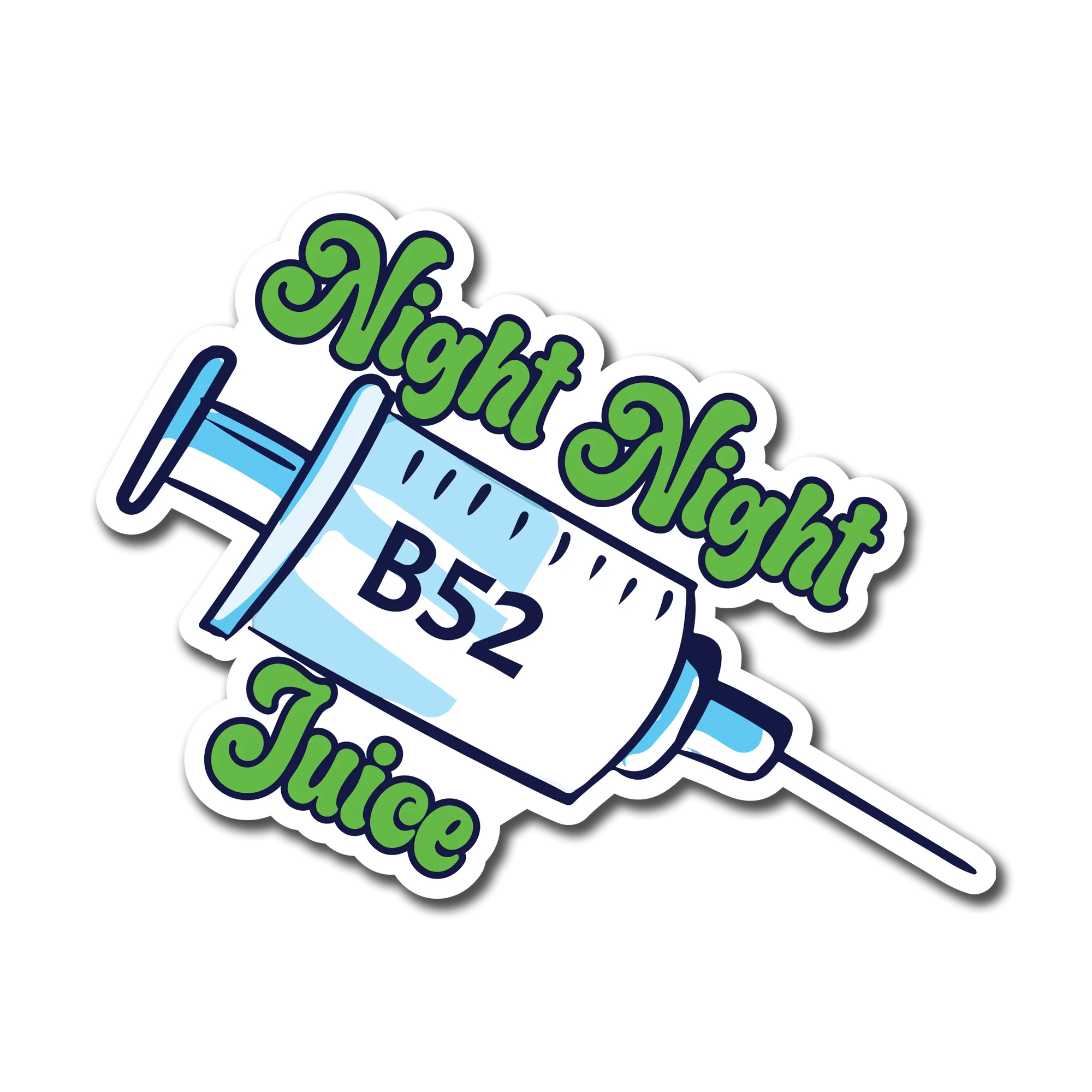 Night Night Juice - Sticker