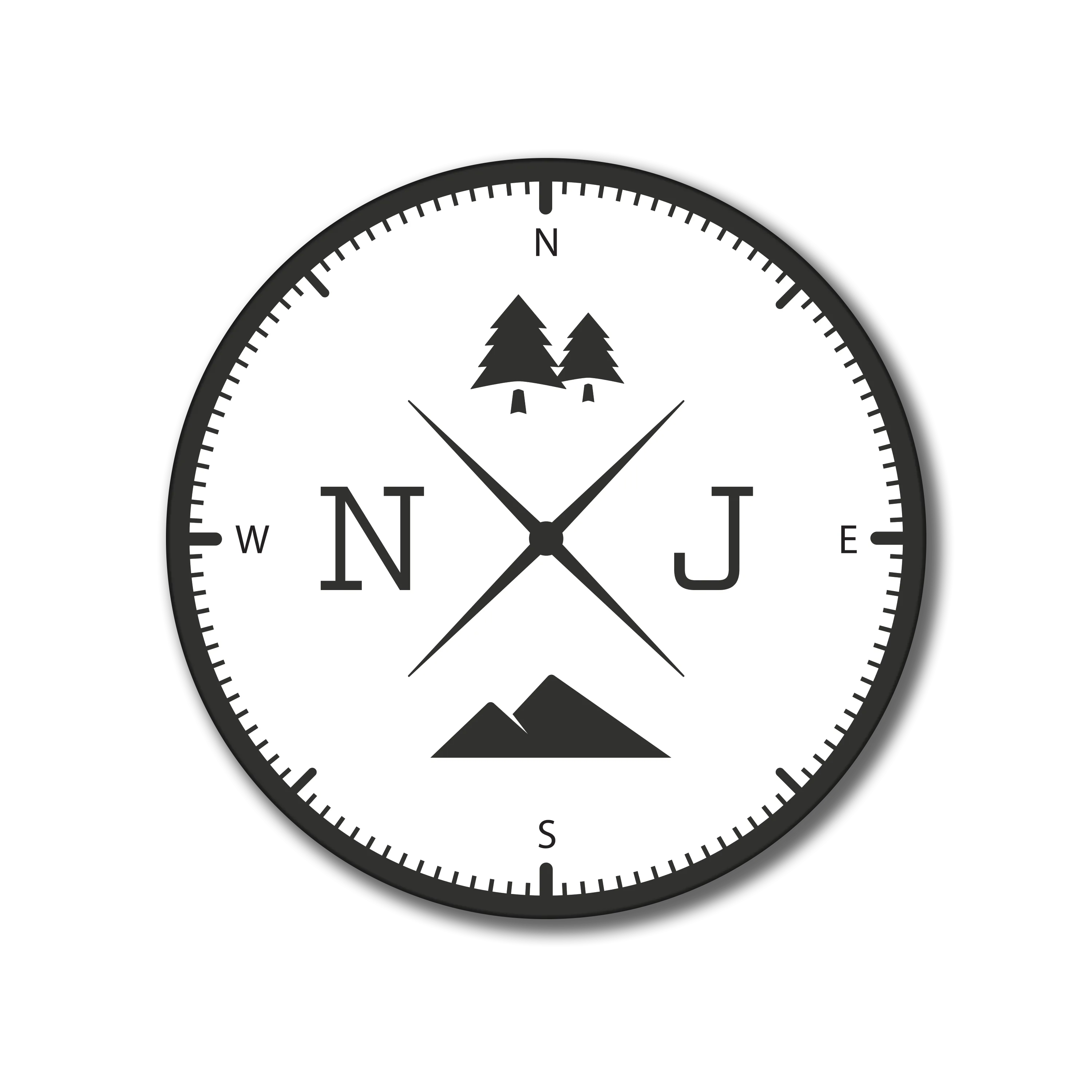 NJ Compass Magnet