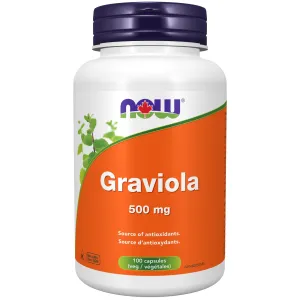 Now Graviola 500mg 100 Capsules