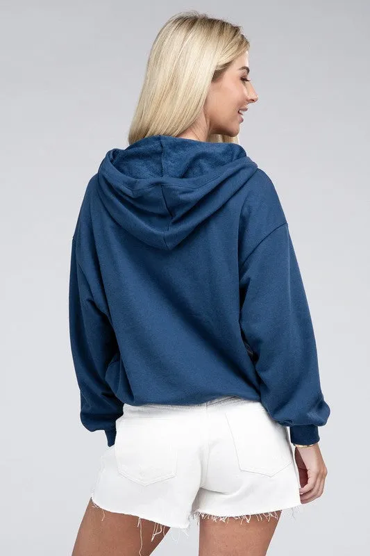 Nuvi Apparel Zip Pullover Hoodie