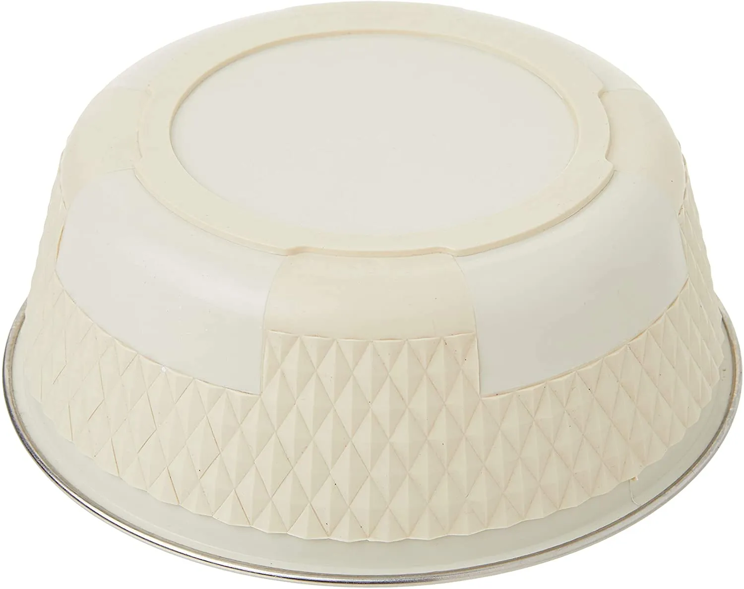 PET RAGEOUS Kona Non-Skid Stainless-Steel Bowl, Antique White, 3.75 Cups/6.75"