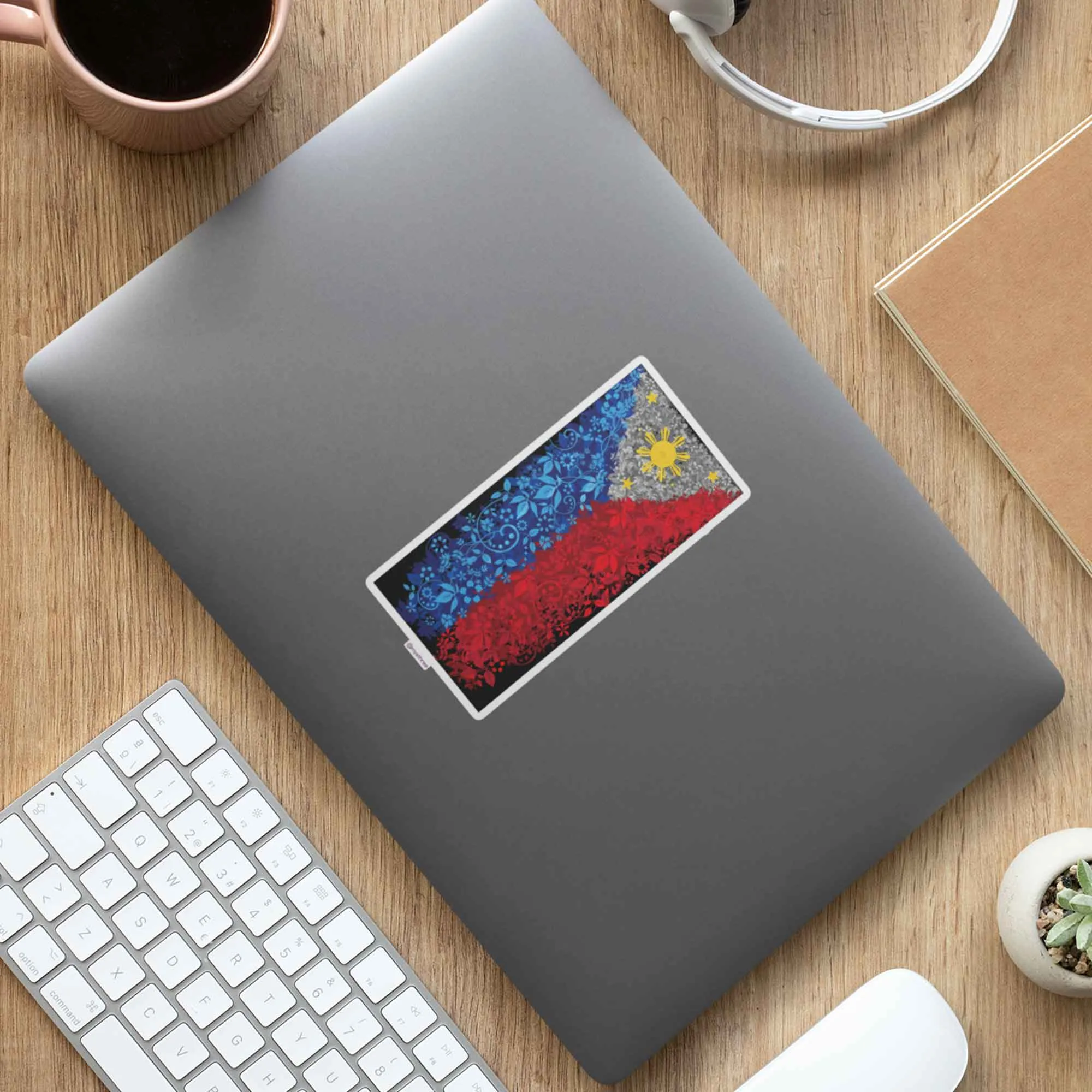 Philippine Floral Sticker or Magnet