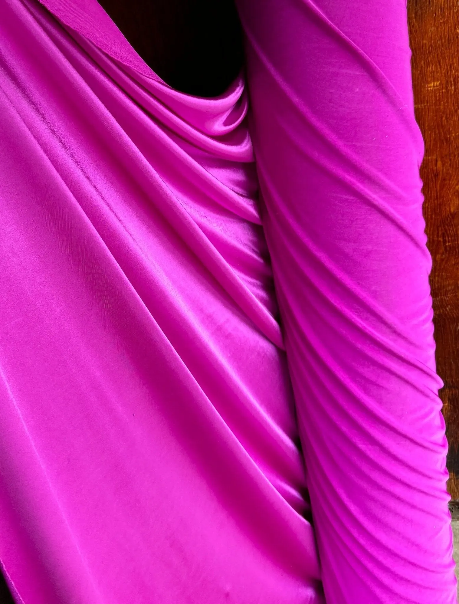 Pink Purple Nylon Spandex Stretch
