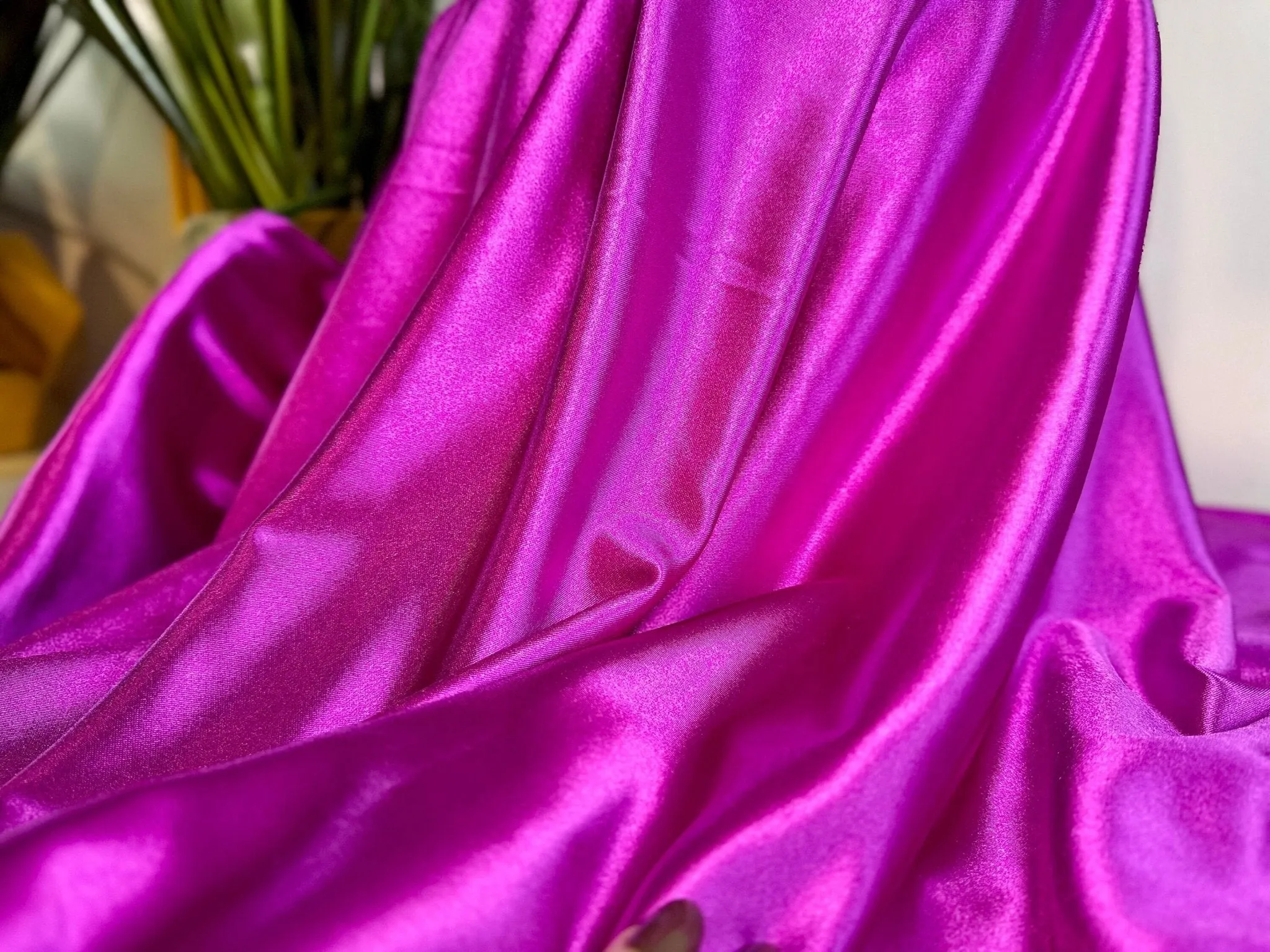 Pink Purple Nylon Spandex Stretch