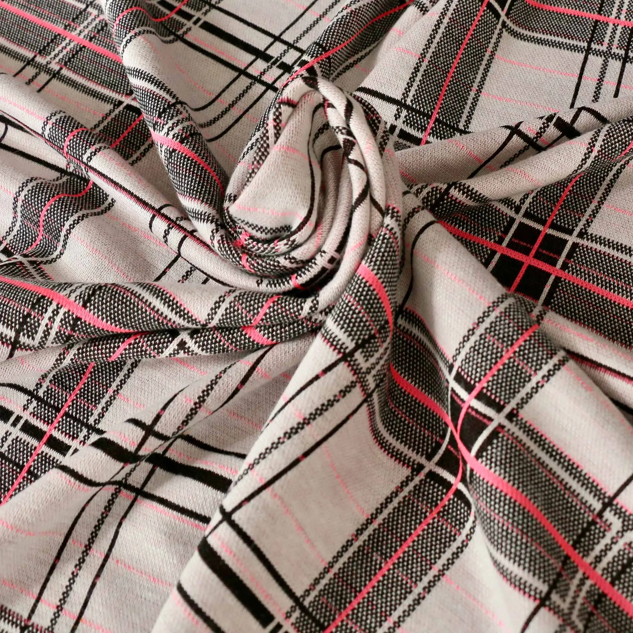Ponte Roma Fabric - Off-white