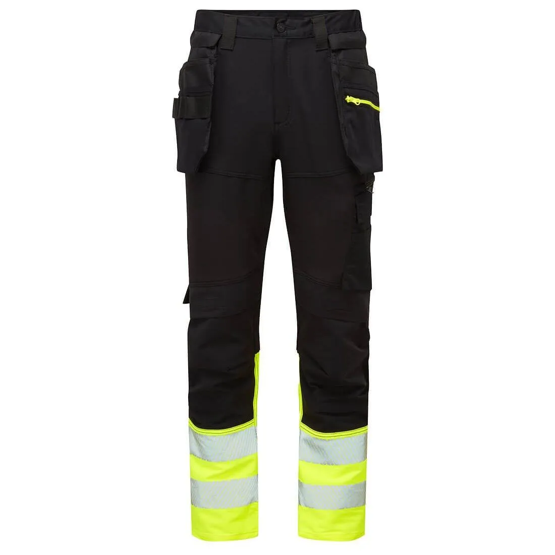 Portwest DX457 Hi-Vis Class 1 Detachable Holster Pocket Craft Trousers