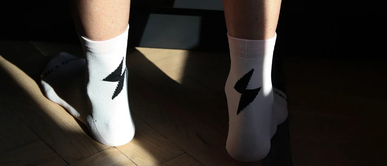 Power-Up Summer Socks - Powder Pink