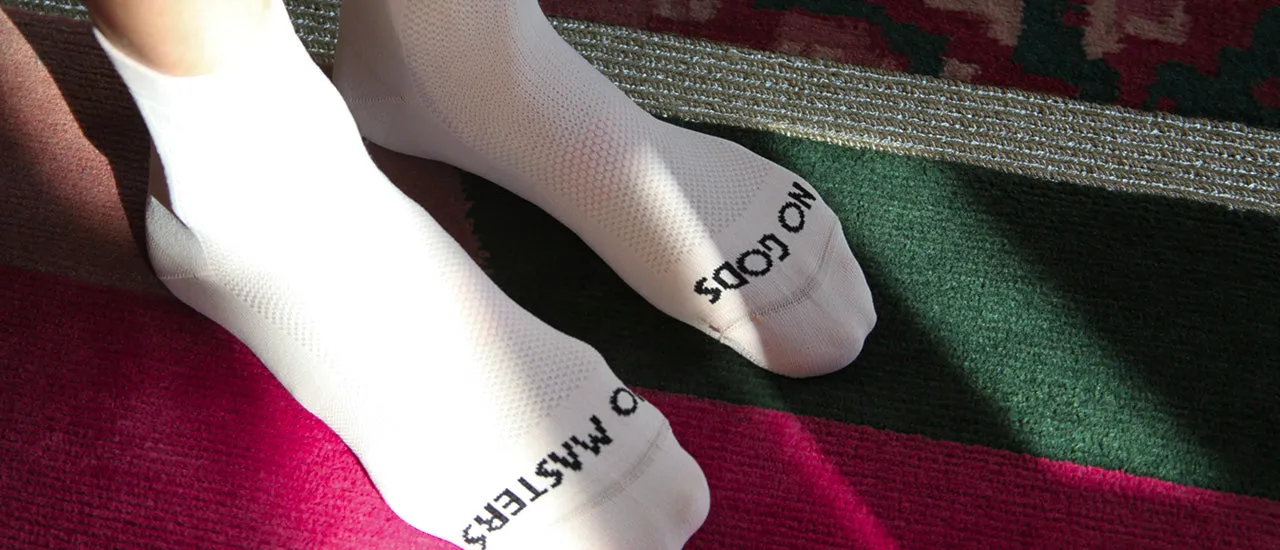 Power-Up Summer Socks - Powder Pink