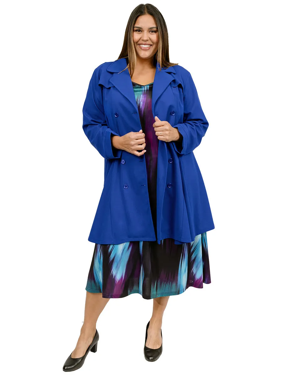 Presley Dress - Purple Print*