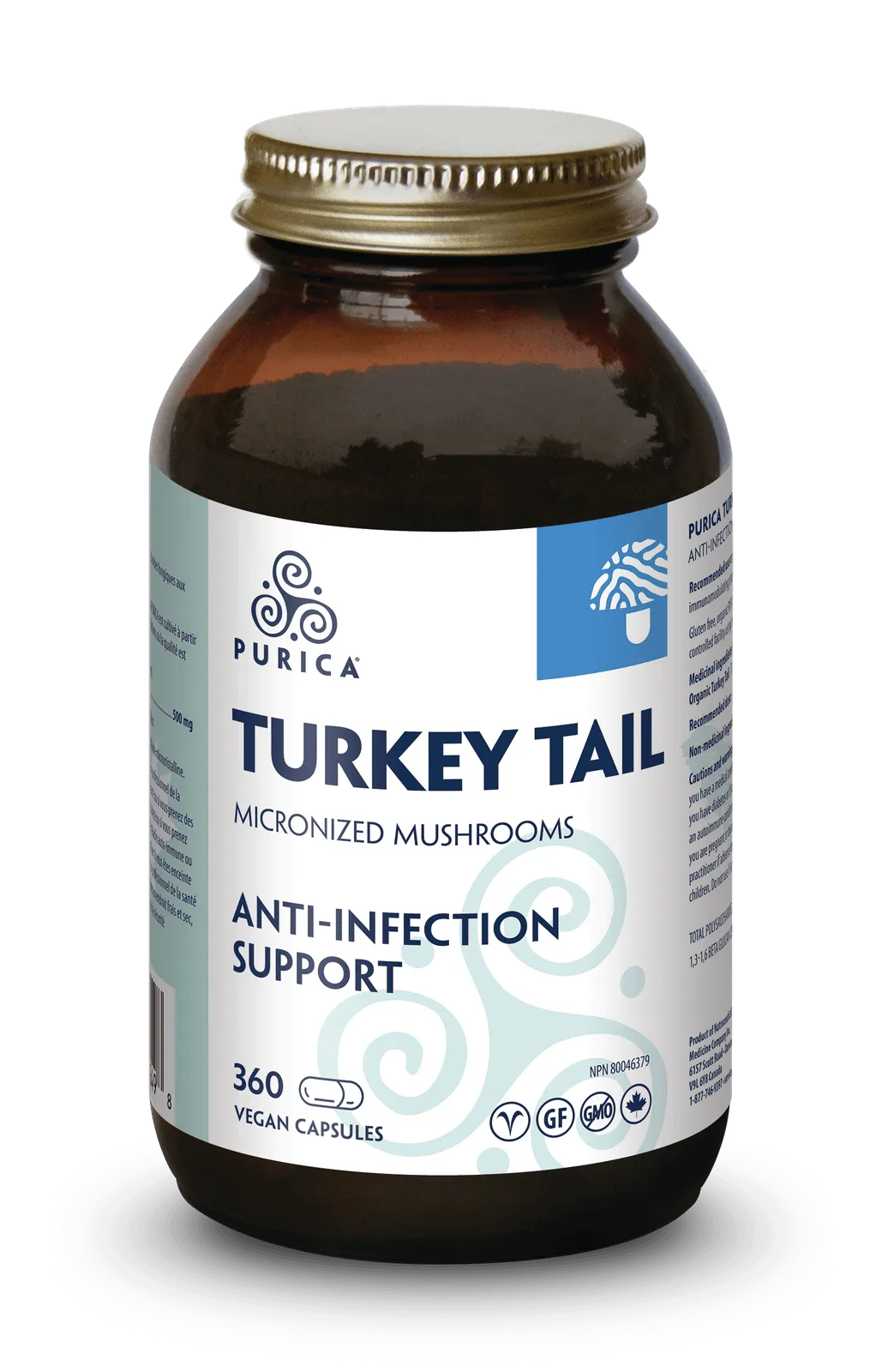 Purica Turkey Tail (VCaps)