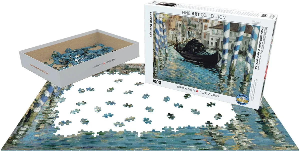 Puzzle Eurographics - 1000 p - Le grand canal de Venise - Manet