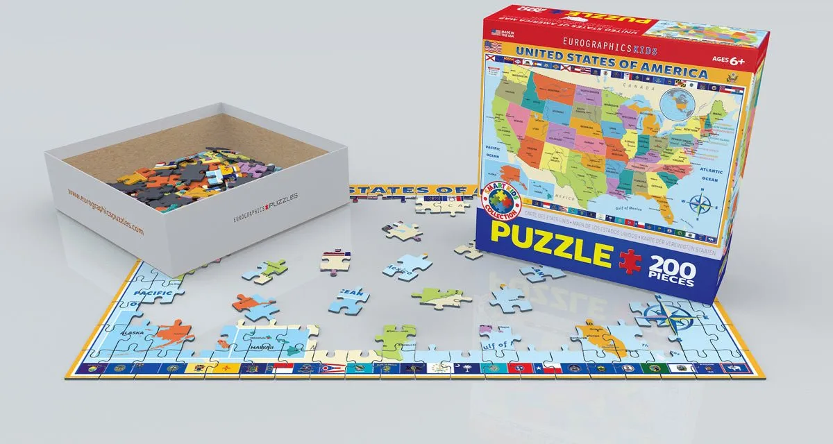 Puzzle Eurographics - 200 p - Carte de l’Europe