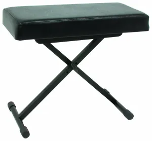 Quik Lok Height Adjustable Small Bench with Thick Cushion BX8