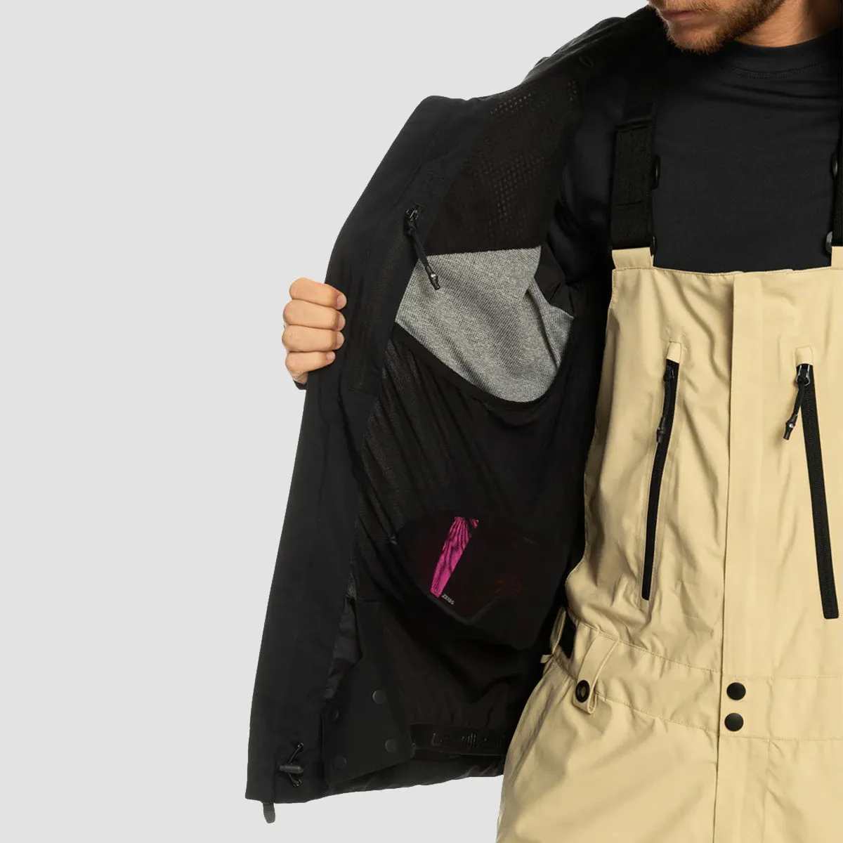Quiksilver Forever Gore-Tex Snow Jacket Pale Khaki