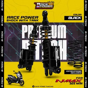 RACE POWER R TECH AEROX / NMAX (BLACK)